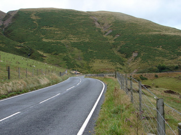 A44 - 4 km from Ponterwy - Foto: geograph.org.uk - CC BY-SA 2.0