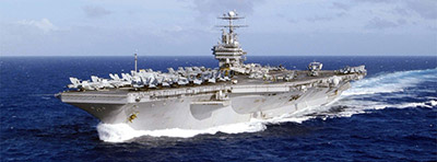 Aircraft Carrier USS Abraham Lincoln - Foto von navy.mil - Public Domain