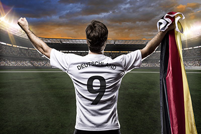 Deutschland-Spieler im Stadion - (c) Beto Chagas / Shutterstock.com