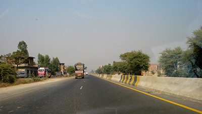 Grand Trunk Road, von Indien nach Afghanistan - 